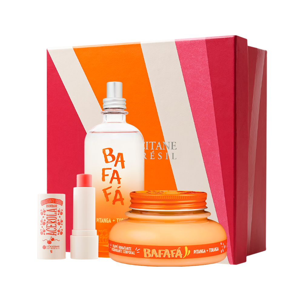 Presente Bafaf&aacute;: Frapp&eacute; Hidratante, Mist Perfumado e Hidratante Labial Acerola, ,  large image number 0